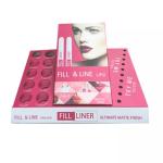 Lipstick Cardboard Display Box , Countertop PDQ Display Box