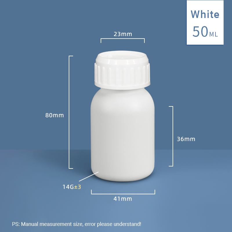 HDPE 500ml Thick Fluorinated Bottle for Chemical Reagent and Organic Solvent Packaging