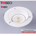 5W Round Trimless LED Recessed Lights / 80mm Cut Out Downlight