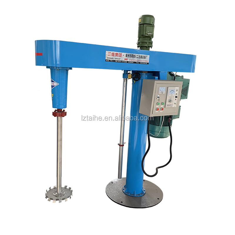 High Speed Disperser Liquid Mixer Agitator For Printing Ink Oil Emulsion 22kw Ex-Proof