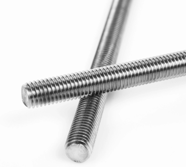 Stainless Steel Rod Double End Screws Metal Stud Bolt Iron Threaded Bar Galvanized Steel M4 Half Metallic Full Acme