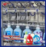 Dish Wash Liquid Detergent Filling Machine 3000 Bottles / Hour