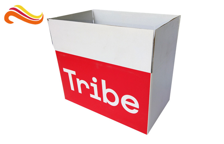 Litho Printing Recyclable Corrugated Cardboard Boxes Spot UV
