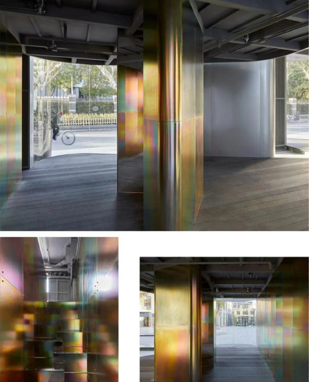 Custom 304 316 Iridescent Fancy Stainless Steel Sheet For Stunning External Metal Front Panels
