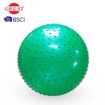 65CM PVC Yoga Massage Ball , Ecofriendly Yoga Stability Ball For Exercise