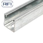 Pre Galvanized Strut Channel And Fittings 21mm C Steel Channel