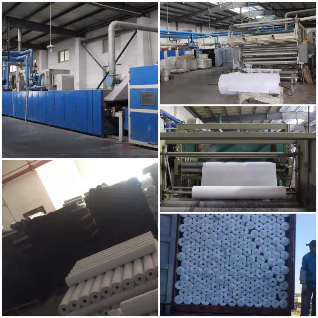 Thermal-Bonded Nonwoven Fabric Polyester Activated Carbon Cloth for GAOXIN Black