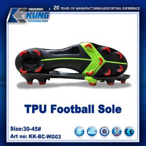 China Breathable TPU Soccer Shoes Soles Material Multipurpose Stylish wholesale