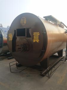 China 0.35-2.8 MW Oil Fired Hot Water Boiler Furnace Normal Pressure For Greenhouse wholesale