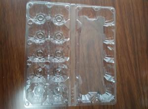 China stock egg tray 12 holes shenzhen factoryPVC/PET/blister products folding boxes wholesale