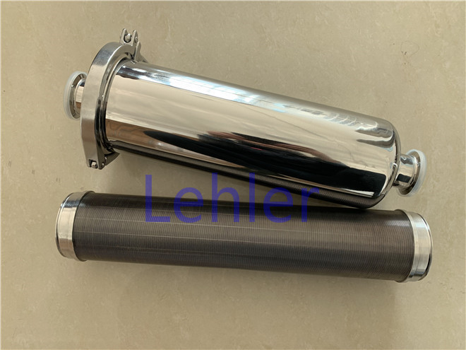 Fusion Welded Wedge Wire Filter Elements SS321 SS304 SS316L