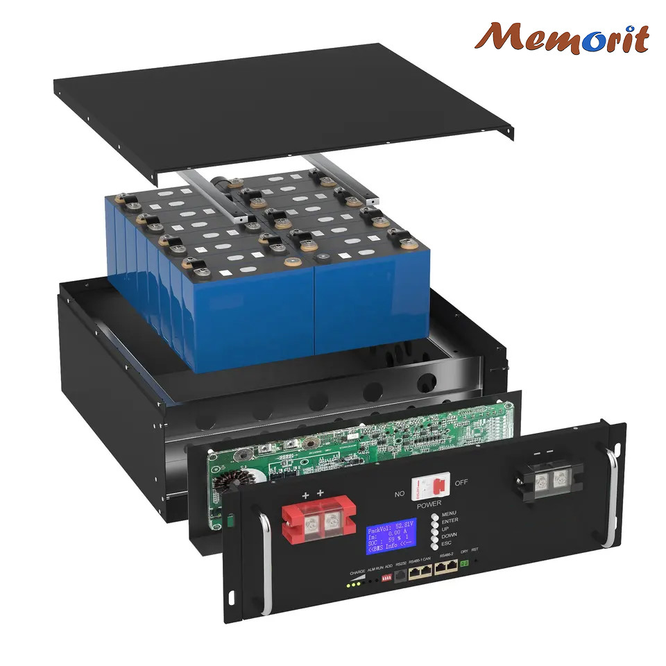 Solar Cabinet Battery High Voltage Lifepo4 Lithium Ion Battery Pack