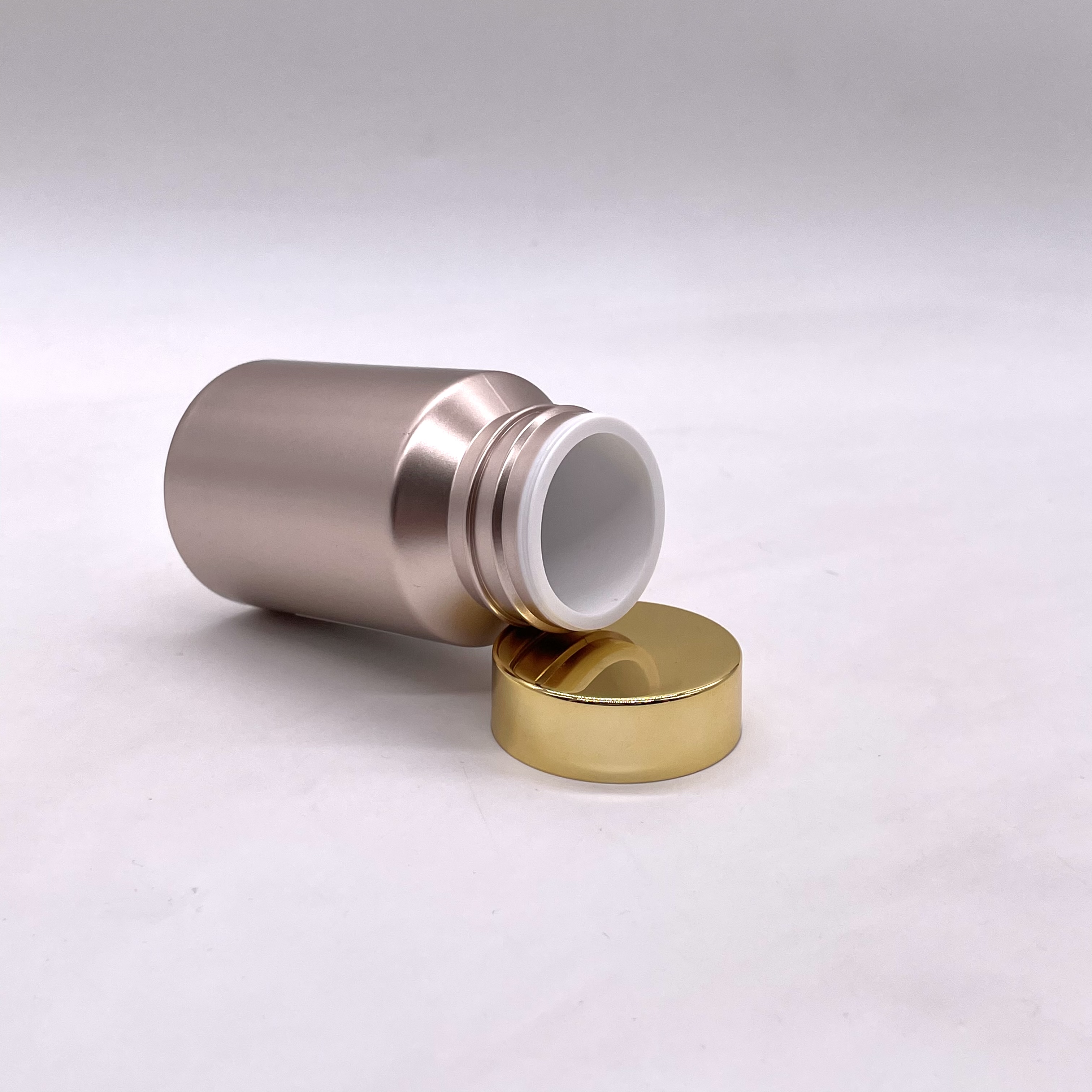 80cc PET Plastic Bottle Customized Color Vitamin Tablet Container with Screw/Twist Lids