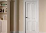 Commercial OAK Solid Wood Composite Doors , Single Swing Shower Door