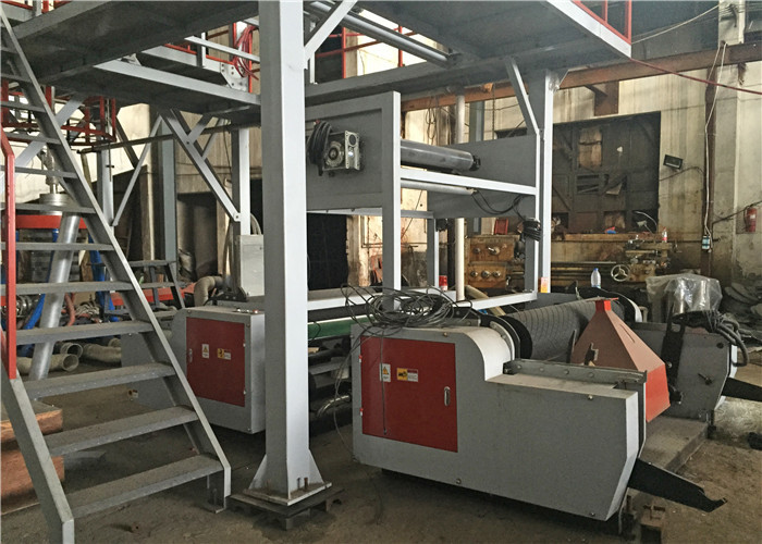 3 Three Layer Blown Film Extrusion Machine , Blown Film Line 360° Rotation