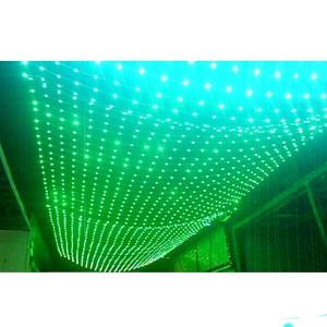 China transparent led mesh flexible curtain display led curtain lights outdoor wholesale