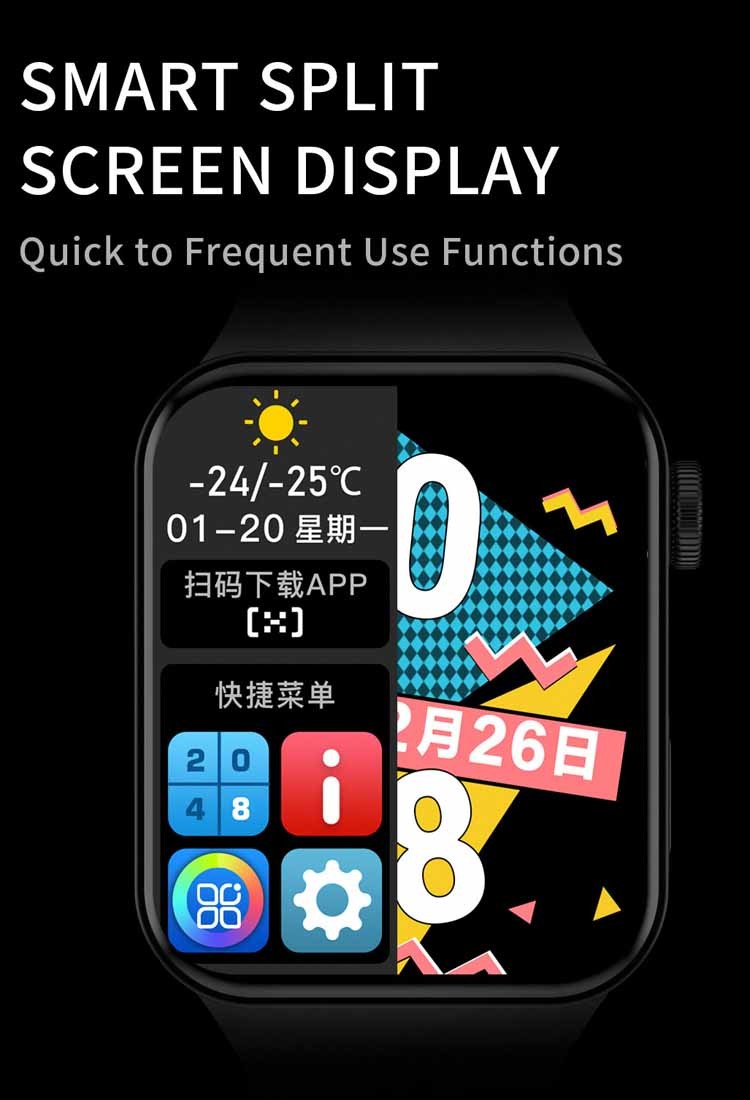 DW07PLUS Branded Smart Wearable Device For Men 64MB