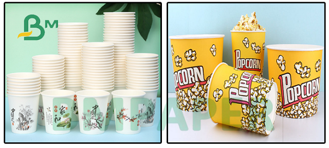 280gram 300Gram Cupp1s PE Coating Paper Reel For Drinking Cups 70 X 100cm Sheet