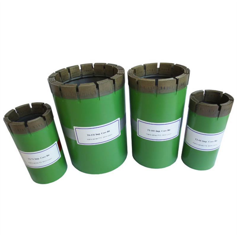 BQ NQ HQ Impregnated Diamond Rod Shoes Casing And Rod Shoes