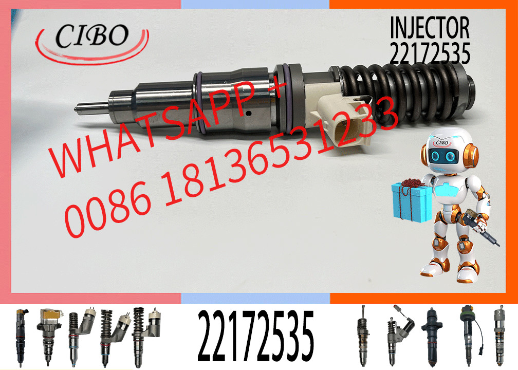 22172535 VOE22172535 D12D Engine Fuel Injector 20847327 EC360B Common Rail Injector Nozzle 22339883 22325866