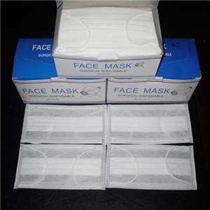 Multi Layered Disposable Face Mask Non Stimulating Materials High Filtration Capacity