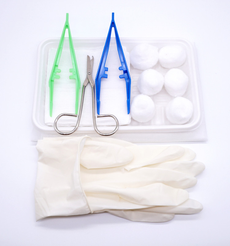 China Commercial Disposable Sterile Dressing Set / Safe Surgical Dressing Kit wholesale