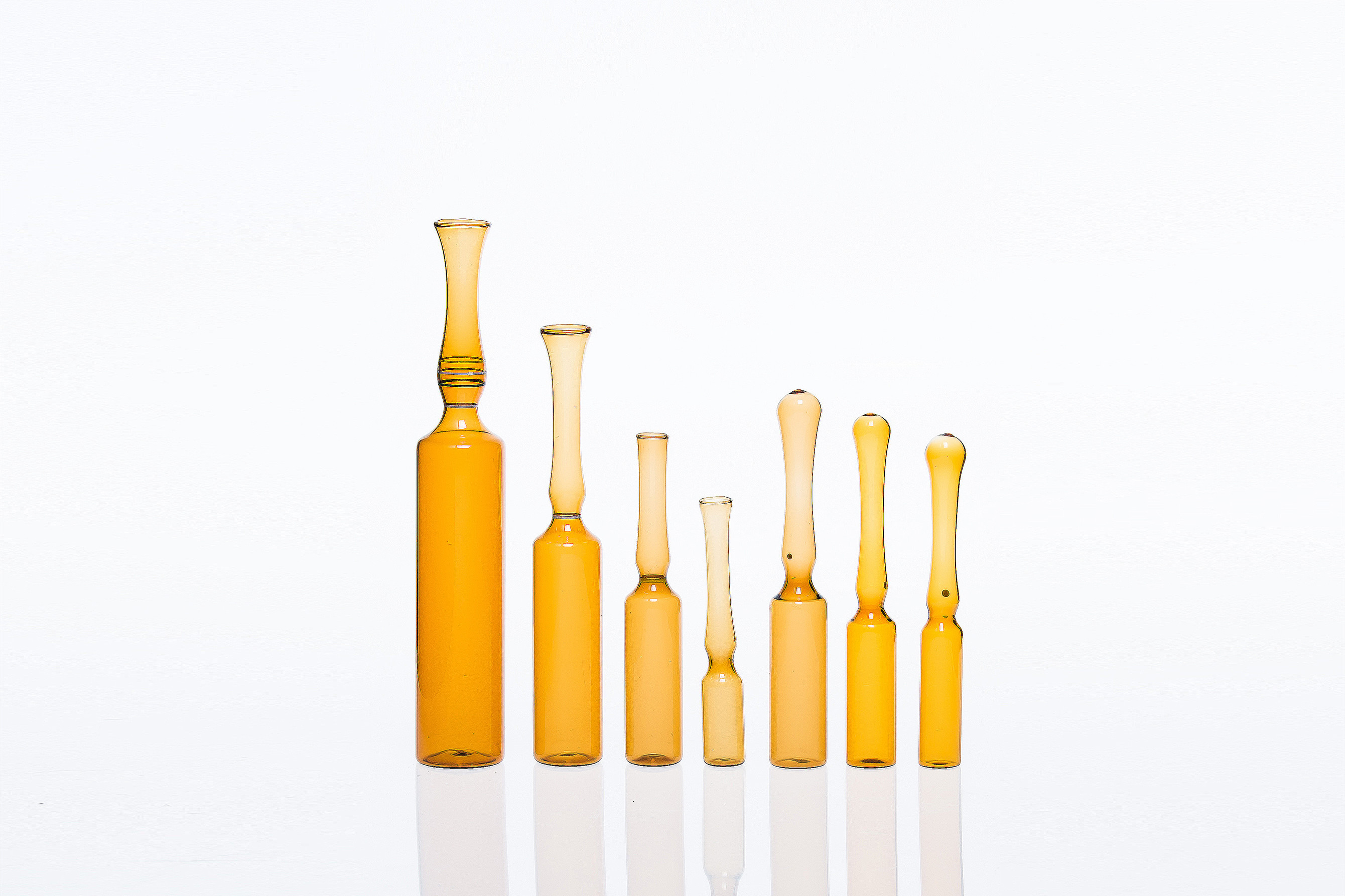 Clear And Amber Pharmaceutical Glass Packaging Ampoule Injection