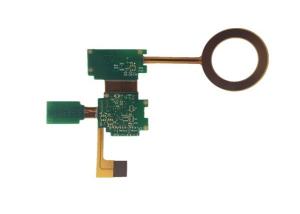 China ENIG Finishing White Legend 6 Layers FR4 PI Flex Rigid PCB wholesale