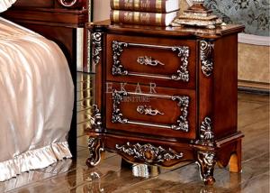 China Antique Bedside Tables wooden Nightstand wholesale