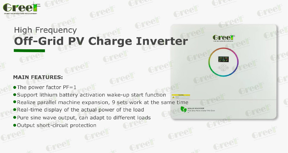10KW Off Grid PV Charge Inverter / Solar Off Grid Generation System