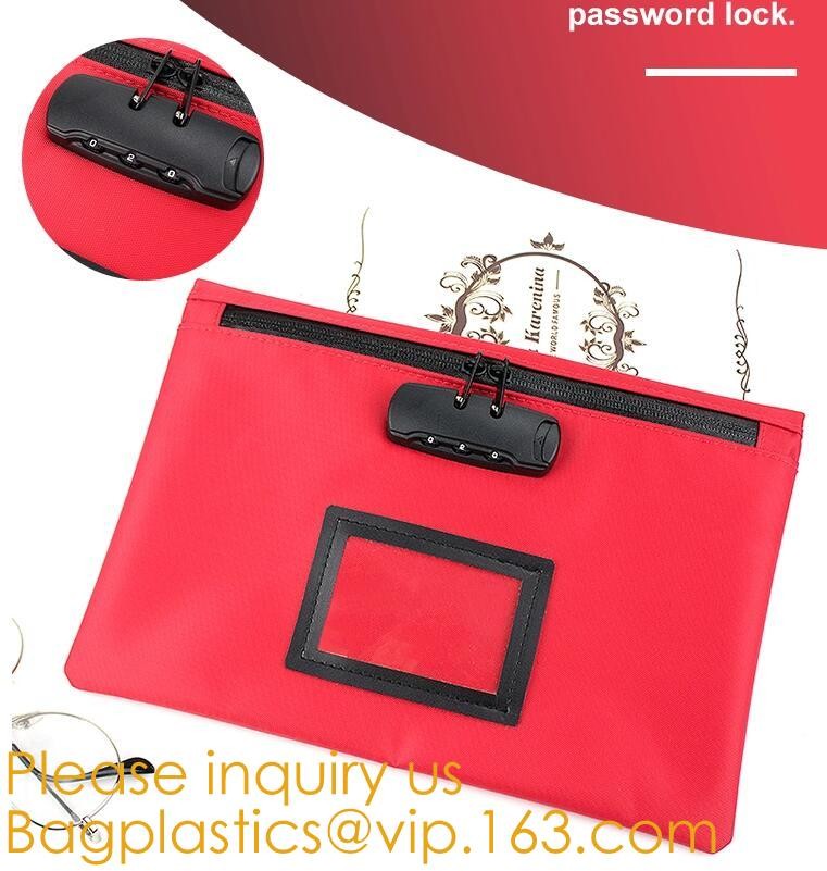 Hold Bank Transactions, Petty Cash, Checks, Paperwork, Office Supplies,Keys,Employee Belongings,Retailers, Schools Finan