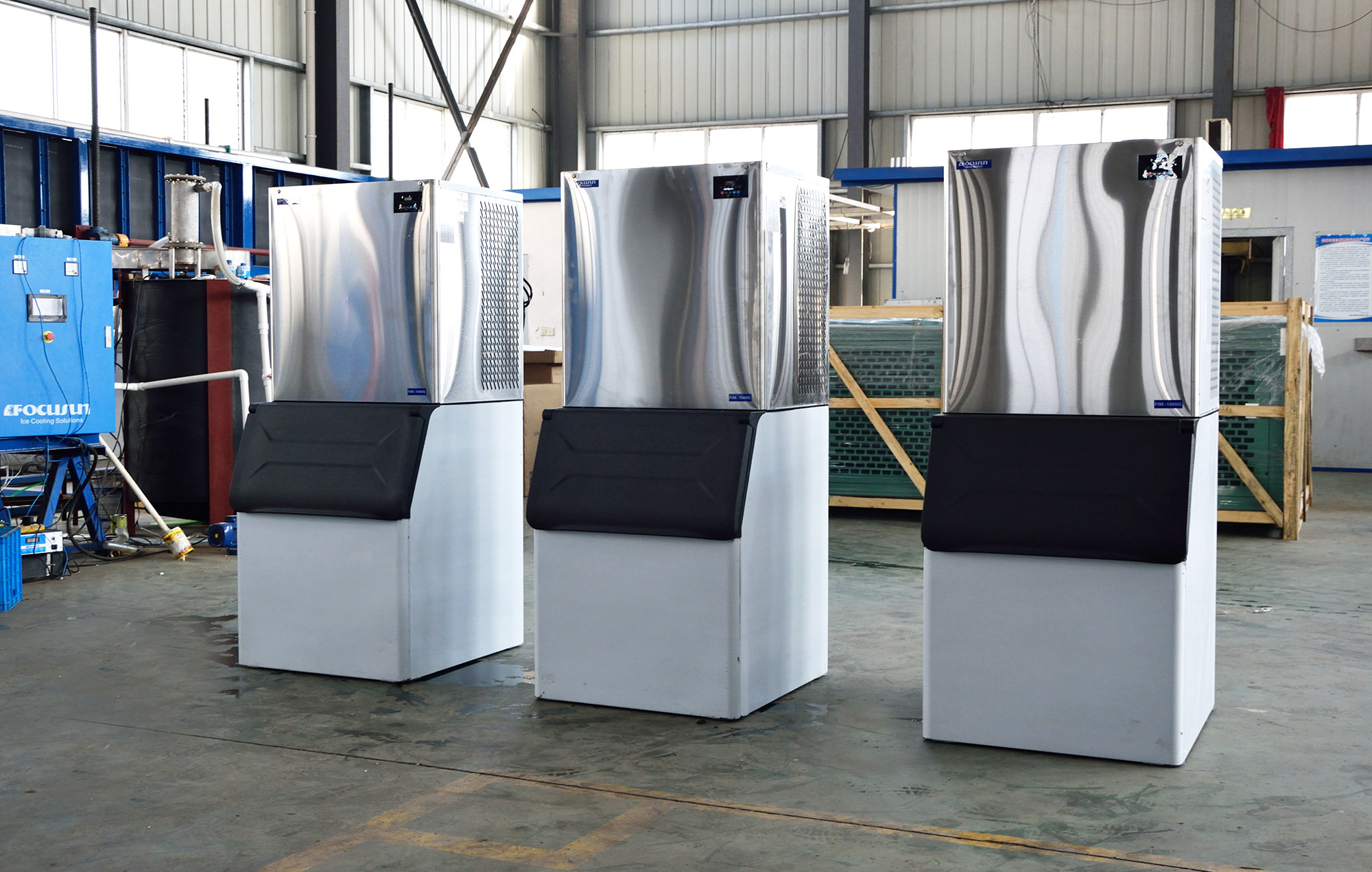 220v/50hz/1p Voltage Commercial Cube Ice Machine with and Competitive