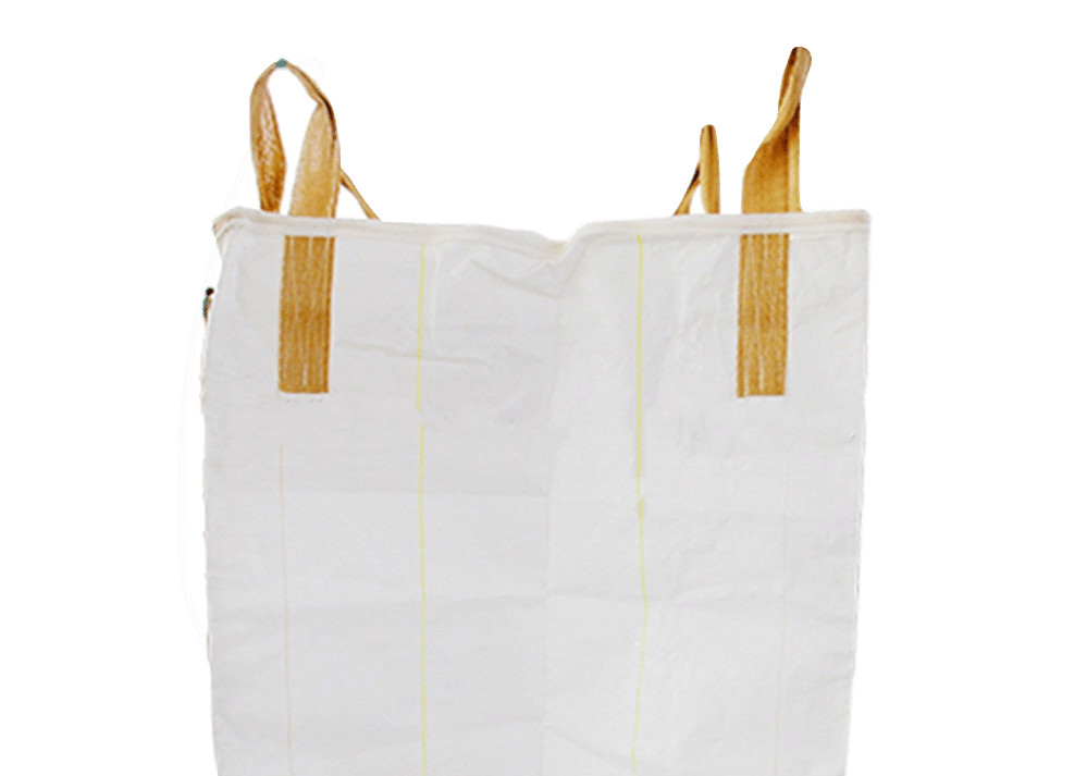 1 Ton Flat Bottom Woven Polypropylene Bags For Agriculture Products 800kg / 1000kg
