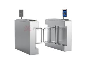 China Stainless Steel 30 Person / Min Free Sdk Swing Barrier Gate wholesale
