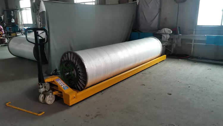 Textile Hydraulic Hand Lift Trolley Cart Material Handling Tools 1500kgs
