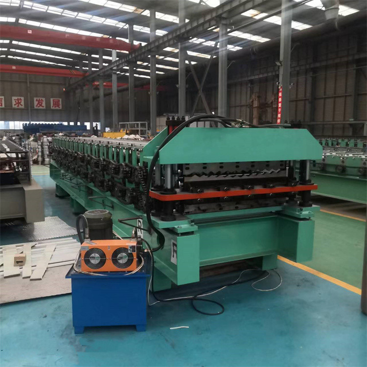 Customized Metal Double Deck Roll Forming Machine For Trapezoidal And Corrugated panel