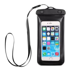 China Black Water Resistant Phone Pouch Smartphone Waterproof Case For Phone Universal wholesale