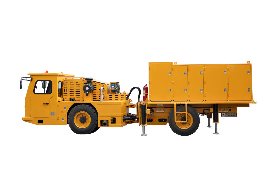 Underground Multi-Functional Tunnel Equipment Repairing Service Truck