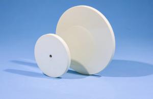 China Piezoelectric porous alumina ceramic disc suspension ceramic insulator wholesale