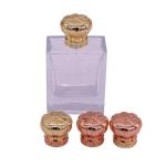 Gold Rose Gold Zinc Alloy Zamak Perfume Caps Metal / Gold Crown Caps
