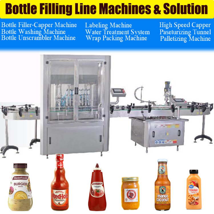 Automatic 8000BPH Peanut Butter Filling Machine Stainless Steel
