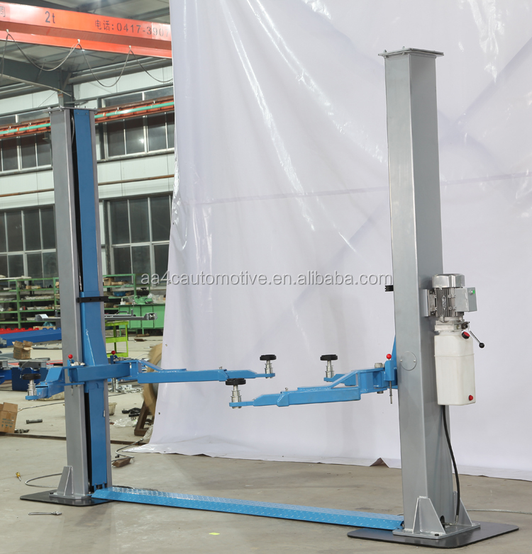 AA4C 4.0T Manual release floorplate 2 post car lift