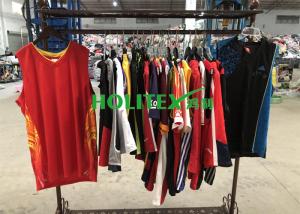 China Fashionable Used Summer Clothes Polyester Material American Style Jersey wholesale