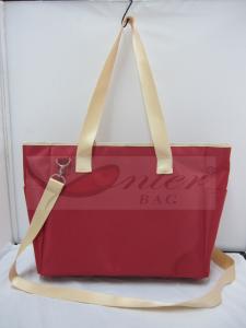 China Washable Infant Diaper Bag Red Color , Newborn Baby Diaper Bag Lightweight wholesale