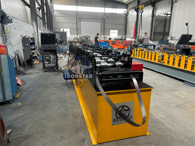 2024 Full-automatic high quality Angle and C channel 2 in 1 roll forming machine in Saudi Arabia