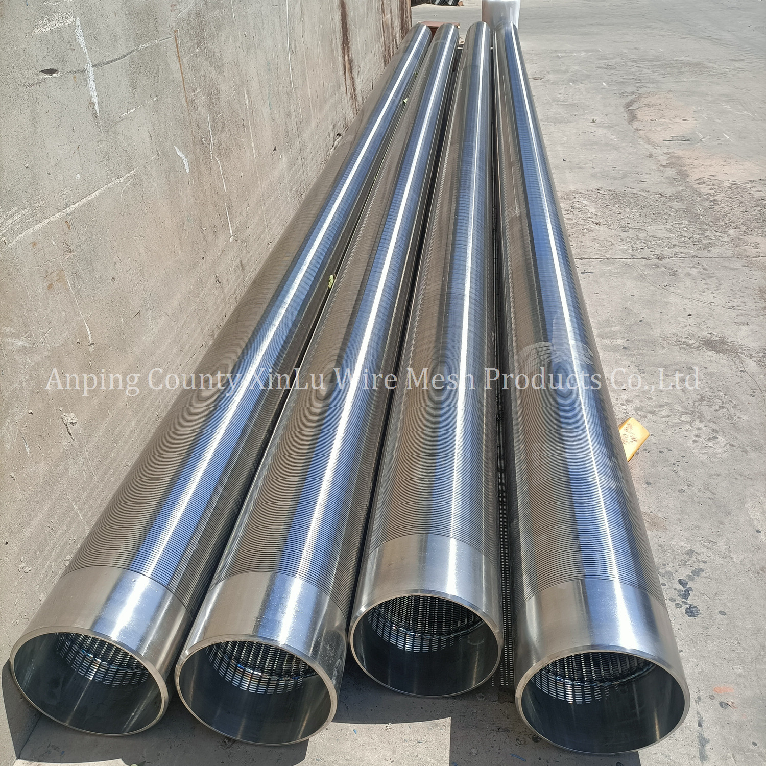 Wedge Wire Water Pump Drilling Johnson Screen Pipe for DeepWell Sand Control