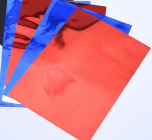 China 12micron Red Metalized Mylar Film , Composite Packaging Color Pet Film wholesale