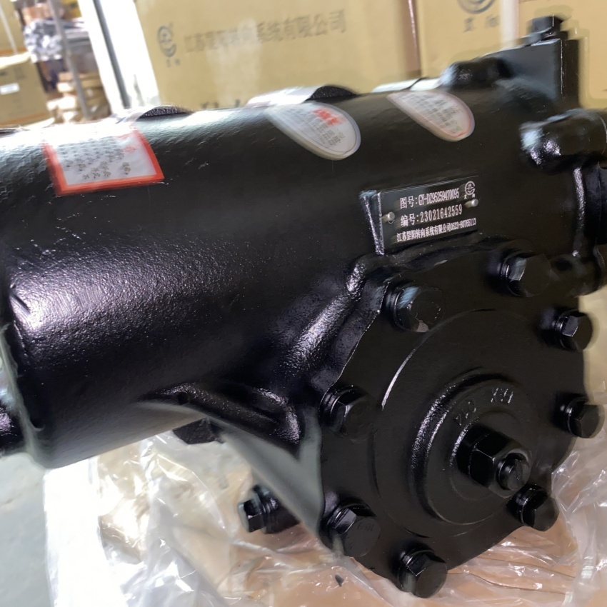 DZ95259470095 Steel Power Steering Gear Assembly for SHACMAN F3000 X3000 Heavy Duty Truck
