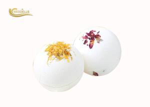 China 100g Dried Petal Bath Bomb , Packaging Gift Box Bath Bomb OEM Available wholesale