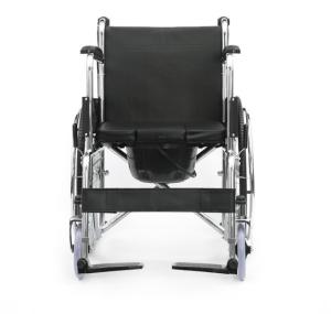 China Elderly Multifunctional Drive Medical Wheelchairs 100kg Capacity With Toilet wholesale
